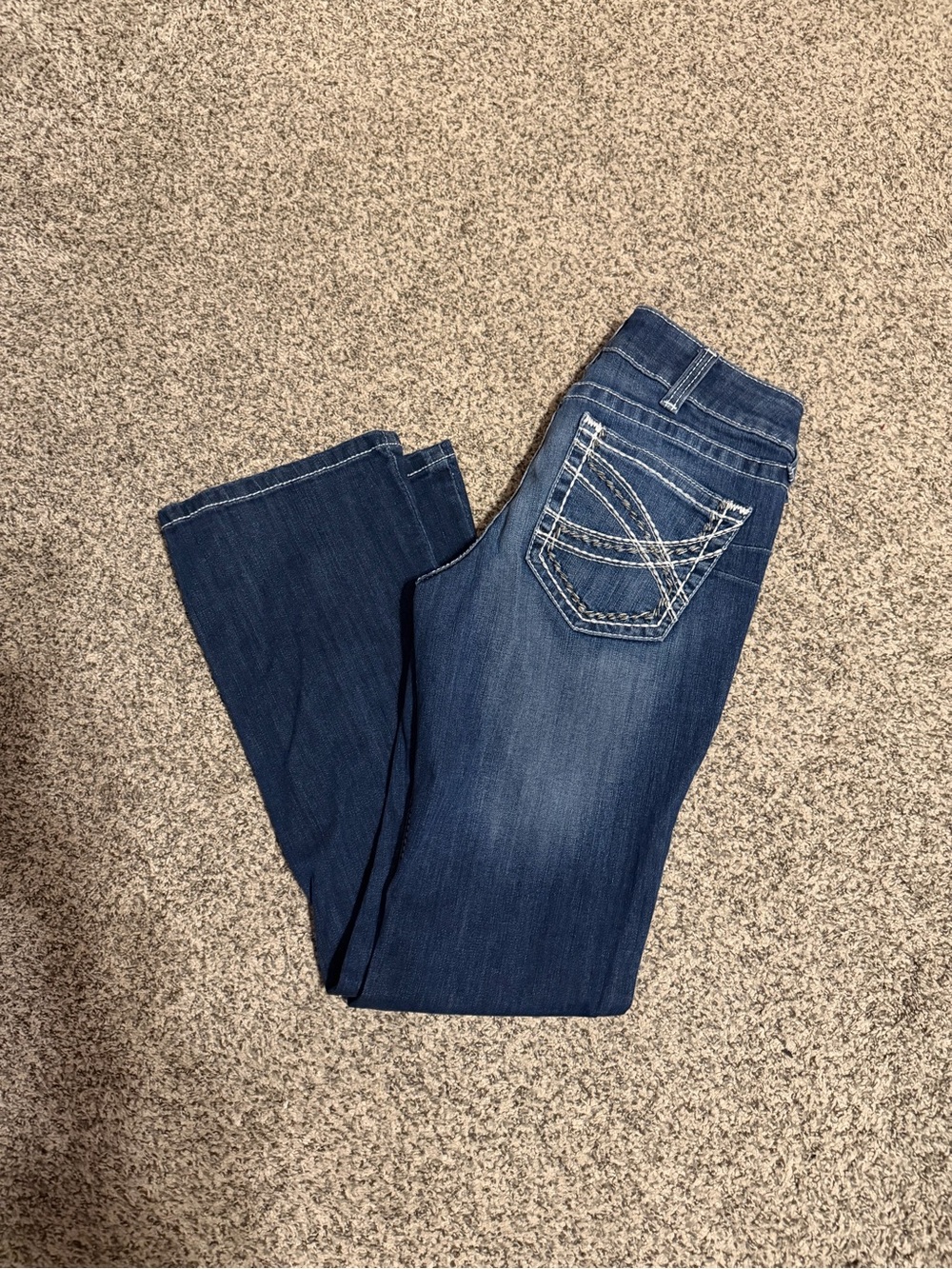 Ariat Women's Dark Blue Boot Cut Jeans